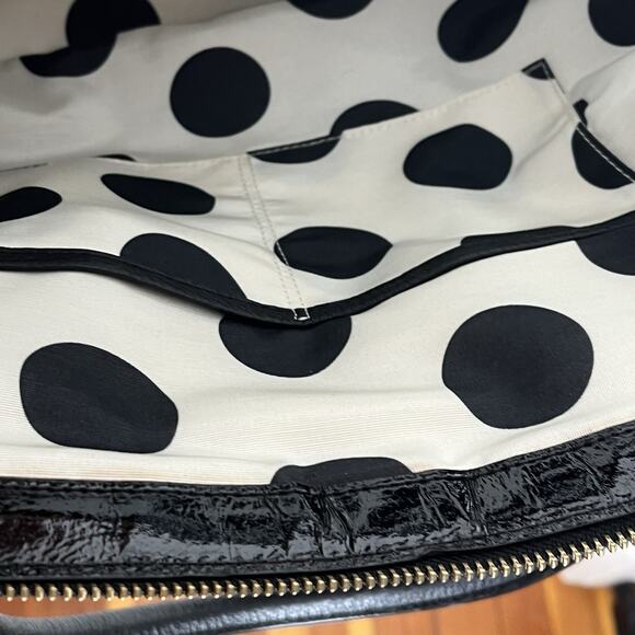 Kate Spade Ashlyn Belltown Satchel Handbag Black Tasseled Pebbled Leather - Picture 10 of 12